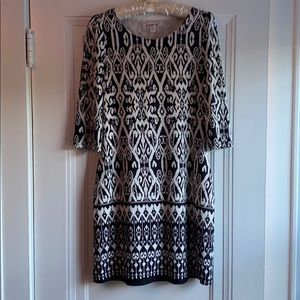 Black and white dress!